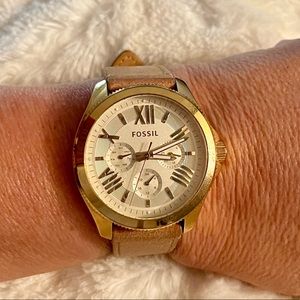 Fossil Cecile Multi-Function White Dial Ladies Watch AM4532